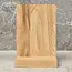 HOCHO Eiken standaard met A5 bord 240 x 170 mm zonder opdruk