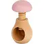Glowel Houten Notenkraker: Ecologisch & Duurzaam Noten Kraken in Stijl - Baby Roze