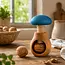 Glowel Houten Notenkraker: Ecologisch & Duurzaam Noten Kraken in Stijl - Baby Blauw
