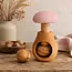 Glowel Houten Notenkraker: Ecologisch & Duurzaam Noten Kraken in Stijl - Baby Roze
