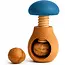 Glowel Houten Notenkraker: Ecologisch & Duurzaam Noten Kraken in Stijl - Baby Blauw
