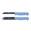 Solingen Schilmesje – RVS Glad – 18,5 cm met Blade Cover – Pastelkleuren Mix  – 10 stuks