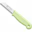 Solingen Schilmesje – RVS Glad – 16 cm met Blade Cover – Pastelgroen – 10 Stuks
