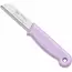 Solingen Schilmesje – RVS Glad – 16 cm met Blade Cover – Pastellila – 10 Stuks
