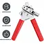 RÖR Solingen Universele blikopener 18 cm rood met comfortabel handvat