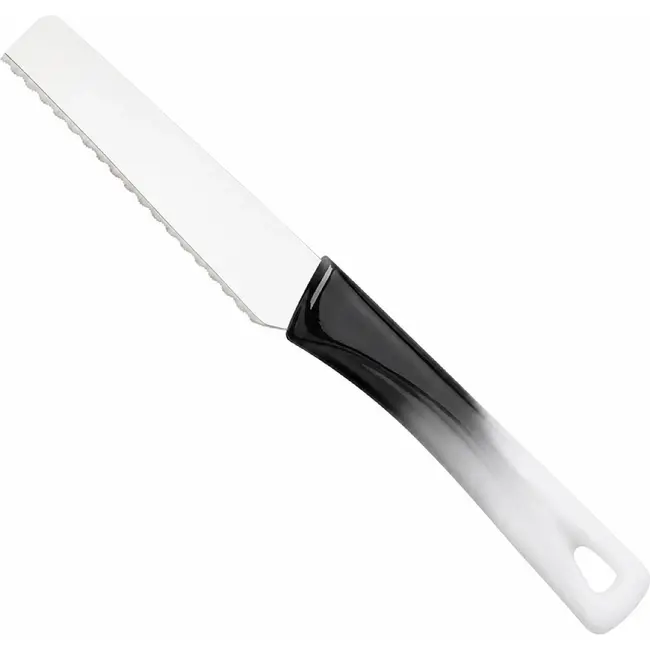 RÖR Solingen Broodmes 10 cm met Bi-Color wit/zwarte handgreep