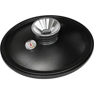 AMT Gastroguss Deksel met aromaknop en thermometer – Ø 24 cm – Innovatief koken