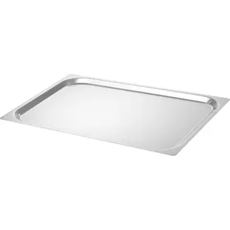HENDI Tray voor koeldisplay 400 x 300 mm van roestvast staal zilver