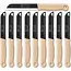 Solingen Schilmesje – RVS Glad – 18,5 cm met Blade Cover – Pastelbeige – 10 stuks