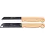 Solingen Kartelmes – Tomatenmes met Kartel – RVS – 18,5 cm met Blade Cover – Pastelbeige – 10 stuks
