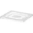 HENDI Deksel voor GN-containers – polypropyleen – transparant – 176x162 mm