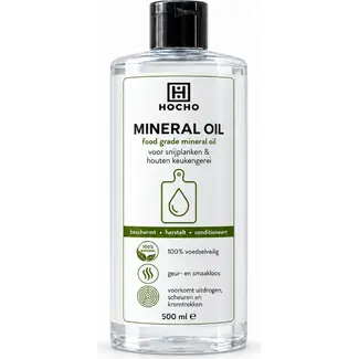 HOCHO Minerale Olie voor Hout en Bamboe Snijplanken – Voedselveilig – 500ml