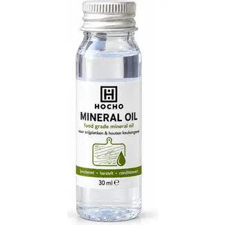 HOCHO Minerale Olie voor Hout en Bamboe Snijplanken – Voedselveilig – 30ml