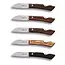 Robert Herder IBEX 60 S – Zakmes 60 mm – RVS – Gerookt Eiken – Slipjoint