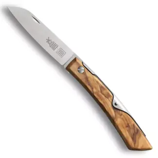Robert Herder IBEX 80 S – Zakmes 80 mm – RVS – Olijfhout – Slipjoint