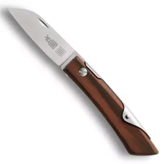 Robert Herder IBEX 60 S – Zakmes 60 mm – Carbonstaal - Pruimenhout – Slipjoint