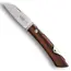 Robert Herder IBEX 60 S – Zakmes 60 mm – Carbonstaal - Pruimenhout – Slipjoint