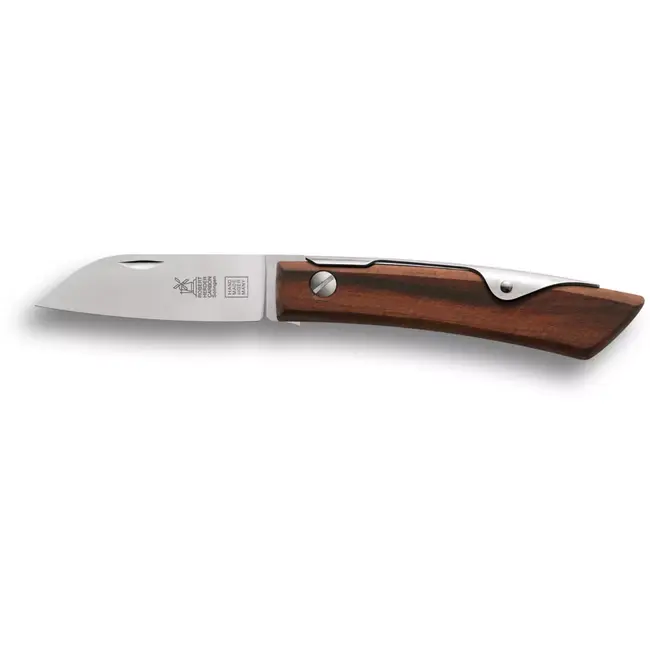 Robert Herder IBEX 60 S – Zakmes 60 mm – Carbonstaal - Pruimenhout – Slipjoint