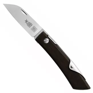 Robert Herder IBEX 60 S – Zakmes 60 mm – Carbonstaal – Gerookt Eiken – Slipjoint