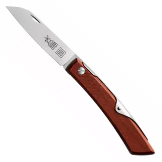 Robert Herder IBEX 80 S – Zakmes 80 mm – Carbonstaal – Pruimenhout – Slipjoint