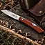 Robert Herder IBEX 80 S – Zakmes 80 mm – Carbonstaal – Pruimenhout – Slipjoint