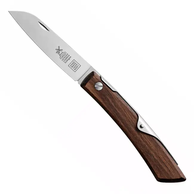 Robert Herder IBEX 80 S – Zakmes 80 mm – Carbonstaal – Walnoothout – Slipjoint