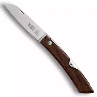 Robert Herder IBEX 80 S – Zakmes 80 mm – Carbonstaal – Gerookt Eiken – Slipjoint