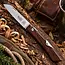 Robert Herder IBEX 80 S – Zakmes 80 mm – Carbonstaal – Gerookt Eiken – Slipjoint