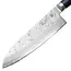 Yaxell Sunago – Santokumes 16,5 cm met Ginsan-staal en donkerblauw pakkahout