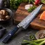 Yaxell Sunago – Koksmes 20 cm met Ginsan-staal en donkerblauw pakkahout