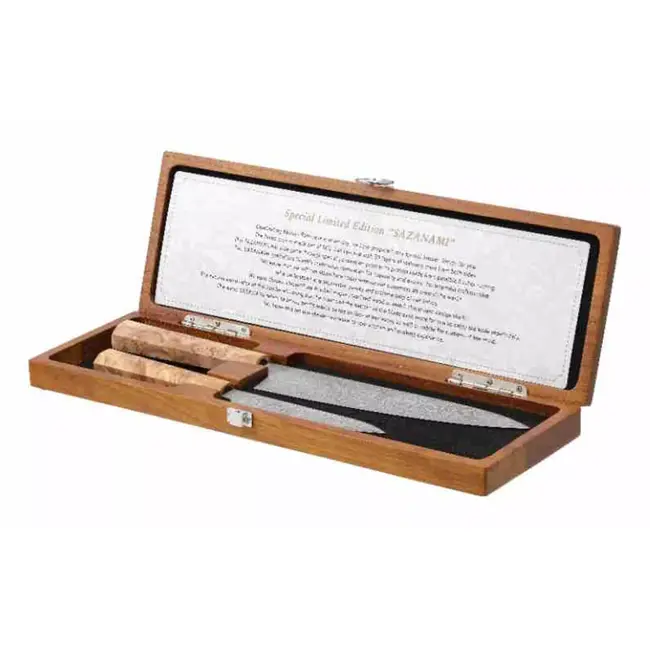 Yaxell Sazanami Japanse messenset Limited Edition - Koksmes 20 cm en Universeelmes 12 cm