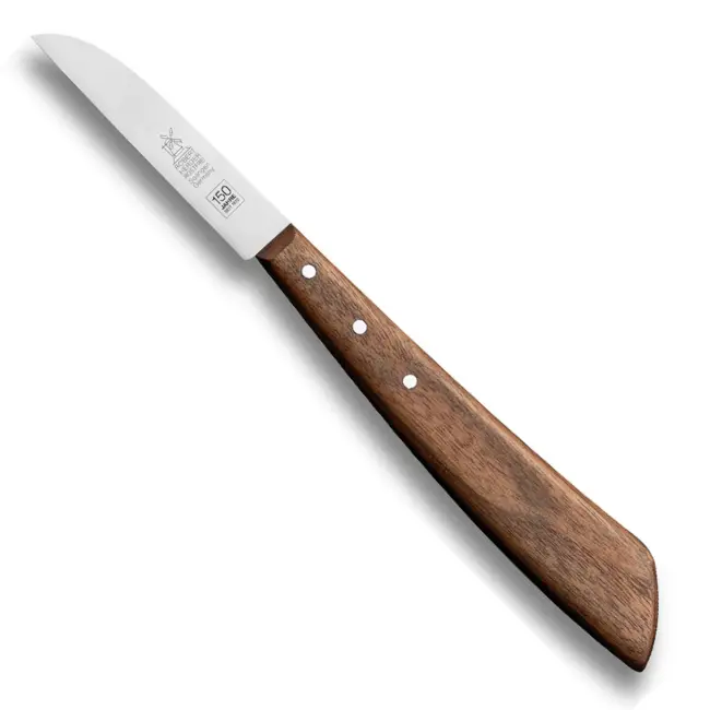 Robert Herder Classic 150 Molenmes – Schilmesje – RVS – Recht – Lemmet 65 mm – Heft Walnotenhout