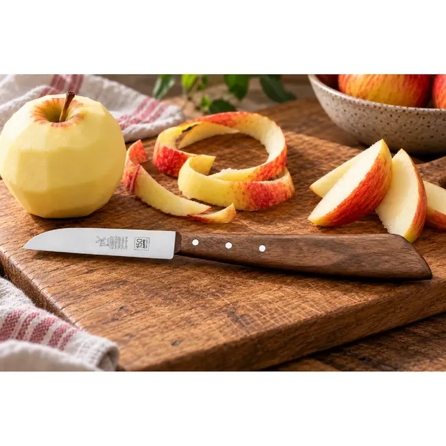 Robert Herder Classic 150 Molenmes – Schilmesje – RVS – Recht – Lemmet 65 mm – Heft Walnotenhout
