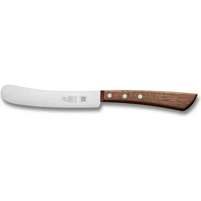 Robert Herder Ontbijtmes – Buckels – RVS – Classic 150 – Lemmet 130 mm – Heft Walnotenhout