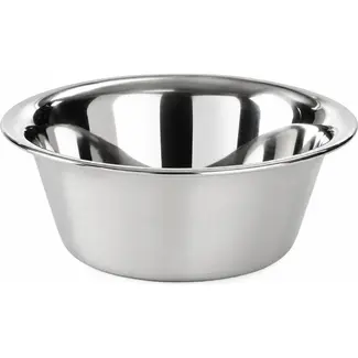 HENDI Keukenkom – roestvrij staal – vaatwasserbestendig – 2,6L – ⌀254x(H)95mm