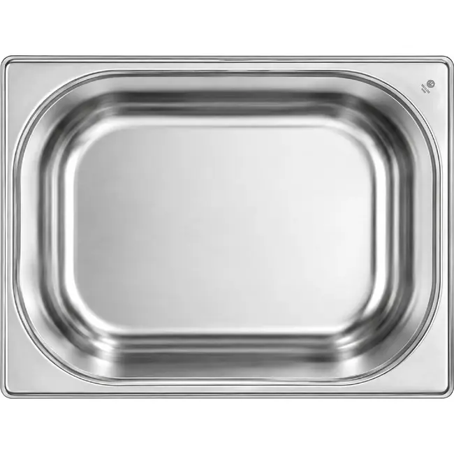 HENDI GN-container 1/2 – Budget Line – 2L – 325x265x40 mm – lichtgewicht roestvrij staal