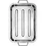 HENDI Diepe braadslede met handgrepen – 430x310x60 mm – roestvrij staal – oven- en vaatwasserbestendig