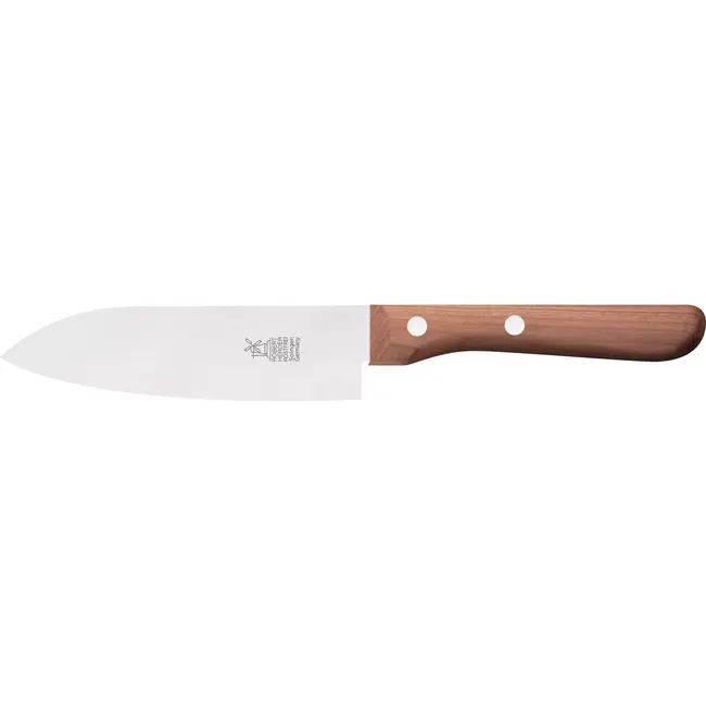 Robert Herder Kleine santoku met kersenhouten heft en lemmet van 12,5 cm