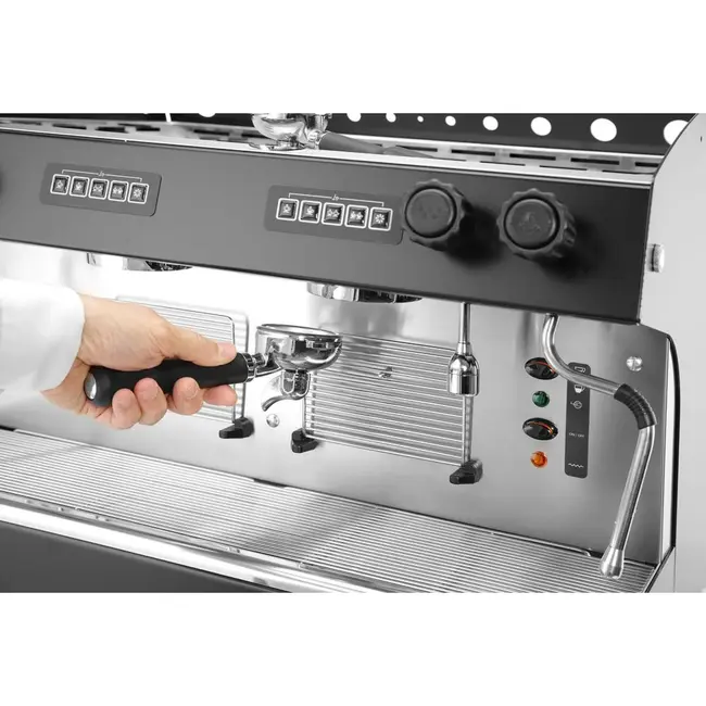 HENDI Koffiemachine Julia – 2-groeps – automatisch – 230V/3700W – 665x563x(H)530mm