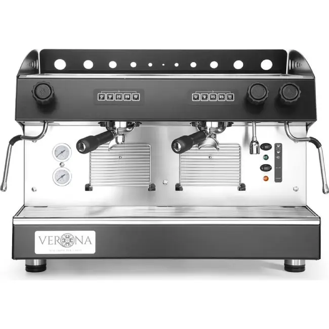 HENDI Koffiemachine Julia – 2-groeps – automatisch – 230V/3700W – 665x563x(H)530mm