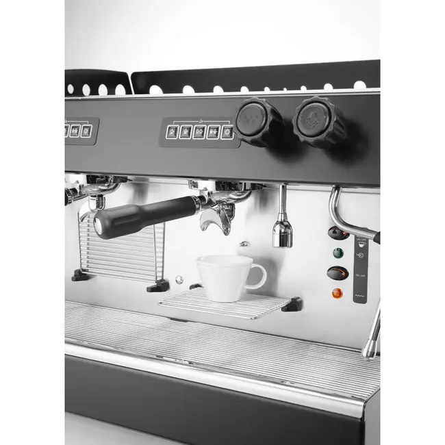 HENDI Koffiemachine Julia – 2-groeps – automatisch – 230V/3700W – 665x563x(H)530mm