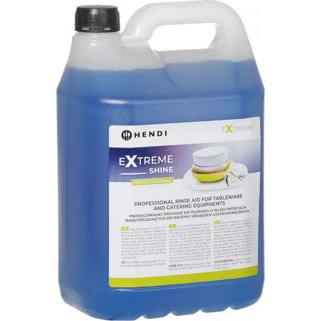 HENDI Extreme Shine Professionele naspoelmiddel voor vaatwerk en horeca-apparatuur – 5 l