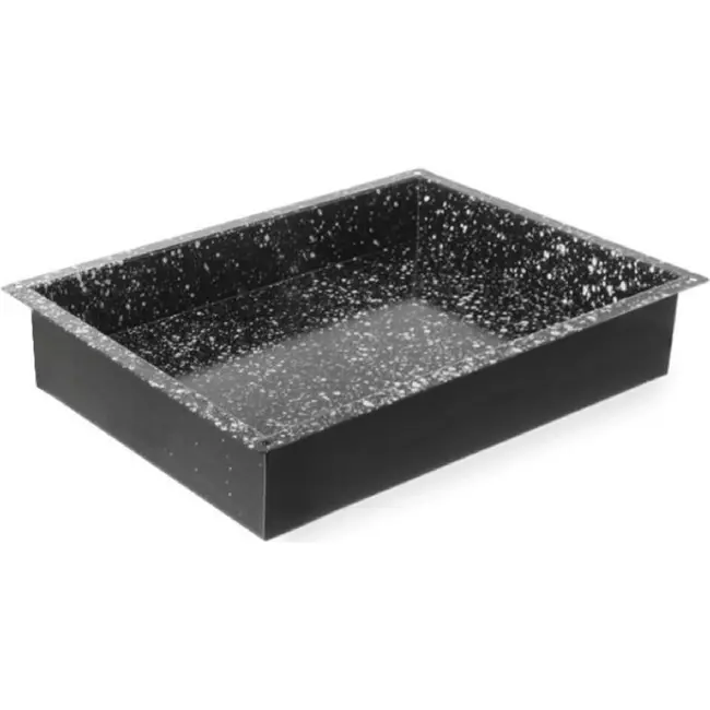 HENDI Tray CONVECTOMAT KLASSIEK GN 2/3 – GN 2/3 – Zwart – 354x325x(H)60mm – Rechthoekig