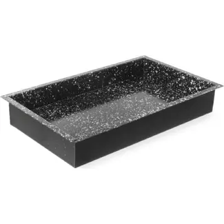 HENDI Tray CONVECTOMAT CLASSIC GN 1/1 – GN 1/1 – Zwart – 530x325x(H)80mm – Rechthoekig