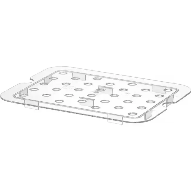 HENDI Lekrooster voor GN containers COOL – GN 1/2 – Transparant – 325x265mm