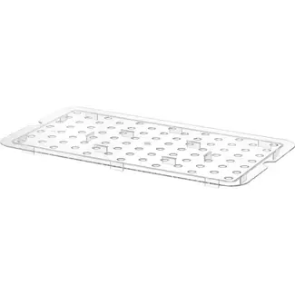HENDI Lekrooster voor GN containers COOL – GN 1/1 – Transparant – 530x325mm