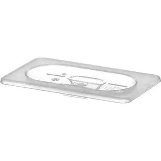 HENDI Deksel voor GN containers COOL – GN 1/9 – Transparant – 108x176mm