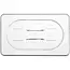 HENDI Deksel voor GN containers COOL – GN 1/9 – Transparant – 108x176mm