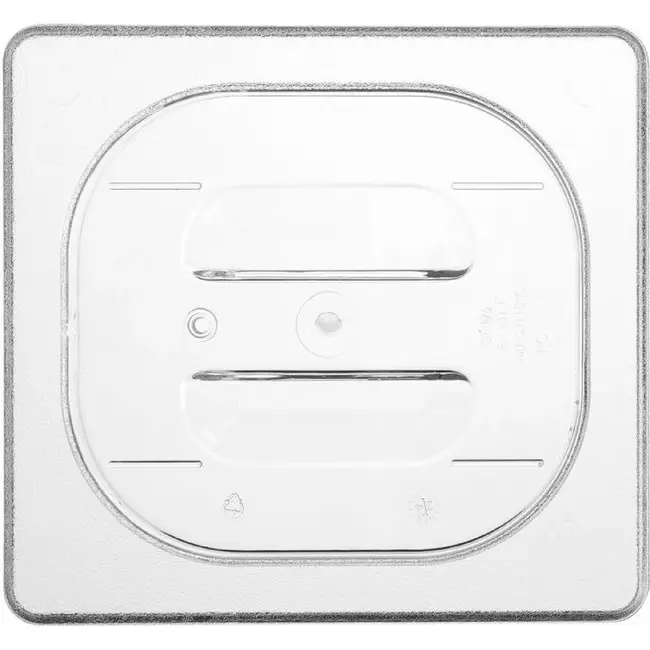 HENDI Deksel voor GN containers COOL – GN 1/6 – Transparant – 176x162mm