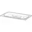 HENDI Deksel voor GN containers COOL – GN 1/4 – Transparant – 265x163mm